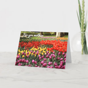 Feliz Día de la Madre Tarjeta de felicitación dobl