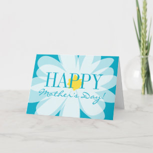 Feliz Día de la Madre tarjeta de felicitación flor