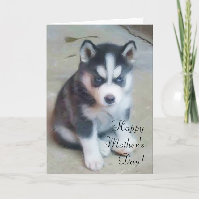 Feliz Día de la Madre Tarjeta de felicitación Husk (Anverso)