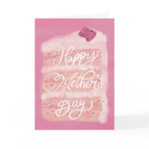 Feliz Día de la Madre Tarjeta de felicitación para