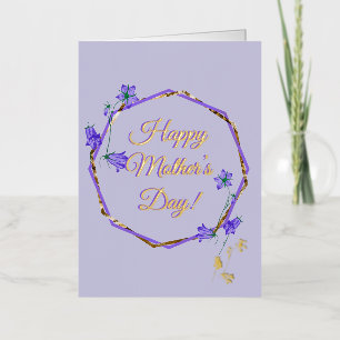Feliz Día de la Madre - Tarjeta de felicitación se