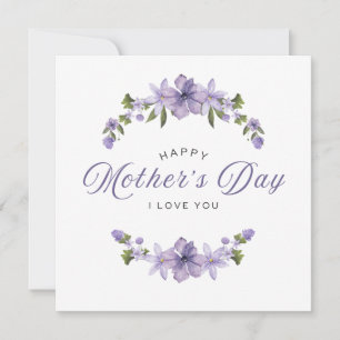 Feliz Día de la Madre, Tarjeta de Te Amo