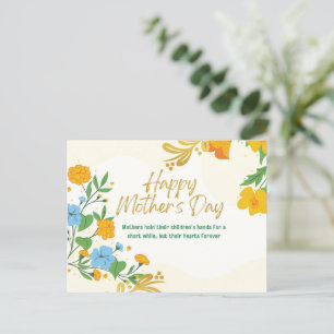 Feliz Día de la Madre Tarjeta Impresa, Madres Digi