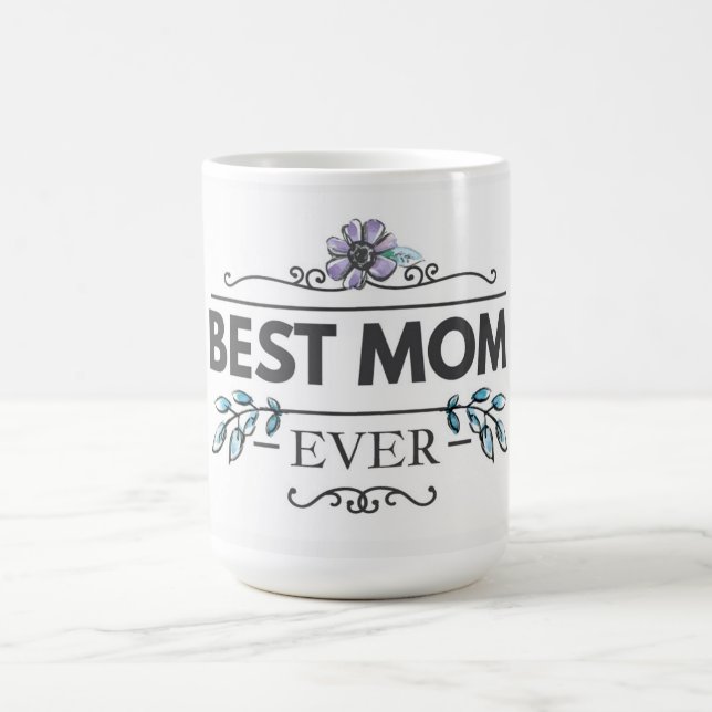 Feliz Día de la Madre Taza de café (Centro)