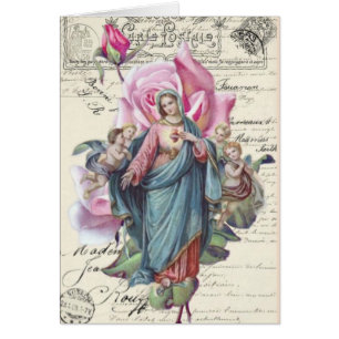 Feliz Día de la Madre   Virgen María Bendita Rosa 