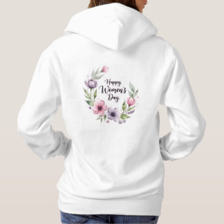 feliz día de la mujer 2026 sudaderas celebración