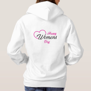 feliz día de la mujer 2026 sudaderas celebración