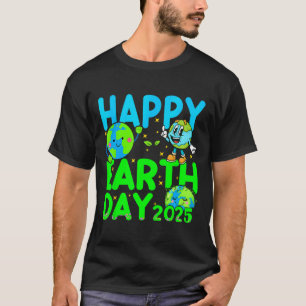 Feliz Día de la Tierra Camisa Cute Tierra Día 2025