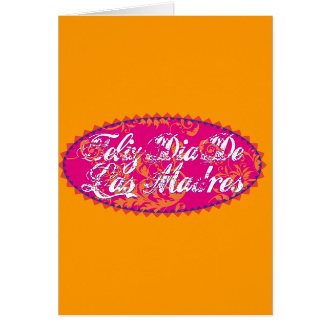 Feliz Dia De Las Madre (Frente)