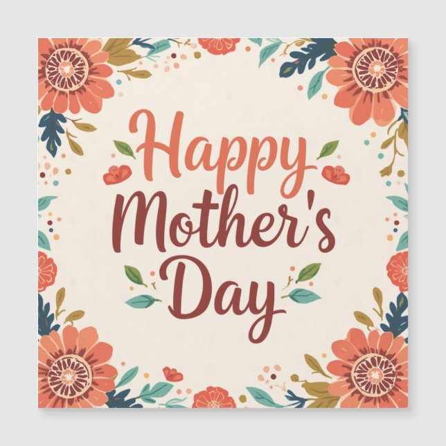 Feliz día de las madres (Anverso)