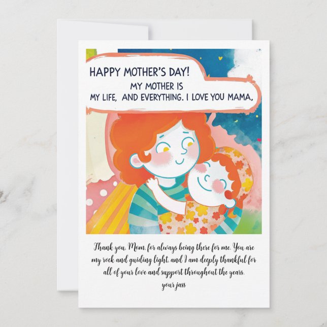 feliz día de las madres (Reverso)