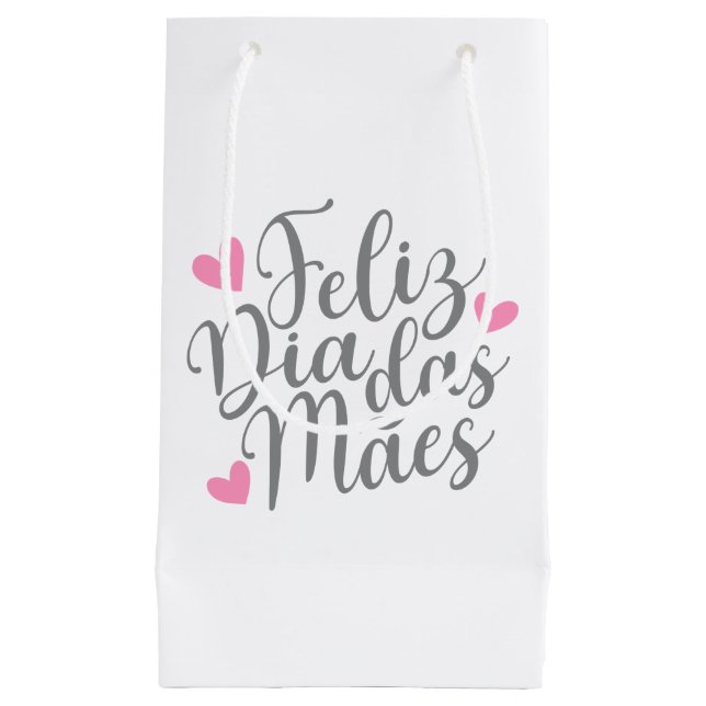 Feliz Día de las Madres| Bolsa de regalo (Anverso)