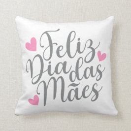 Feliz Día de las Madres| Cojín decorativo