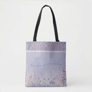 Feliz día de las madres con bolsos de té modernos