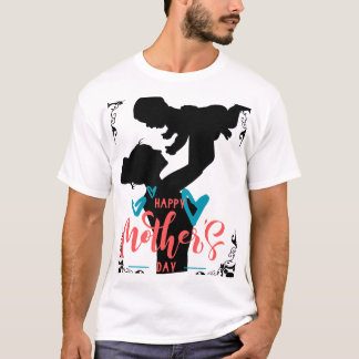 Feliz día de las madres con camiseta