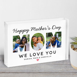Feliz Día de las Madres Mamá Foto Carta