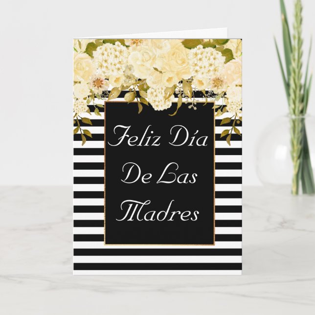 Feliz Día de las Madres, tarjeta del día de la mad (Anverso)