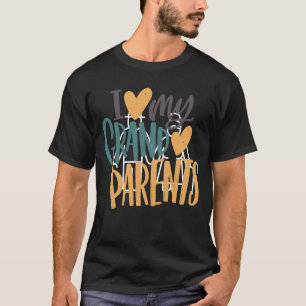 Feliz Día de los Abuelos, camiseta clásica