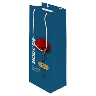 Feliz Día de los Médicos. Bolsas de regalo del nom