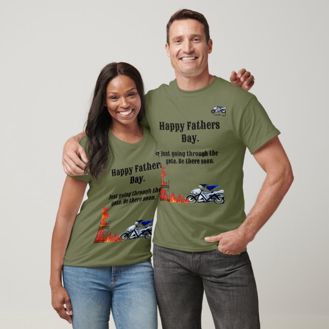 Feliz Día de los Padres - En la camiseta de bomber (Unisexo)