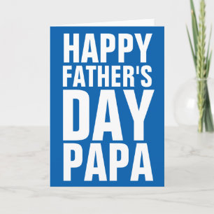 Feliz Día de los Padres, tarjeta de felicitación p