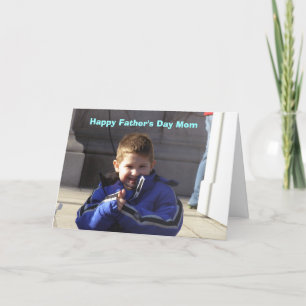 Feliz Día de los Padres, tarjeta de mamá