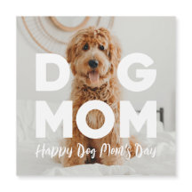 ¡Feliz Día de Mamá Perro! Tu foto de perro, tarjet