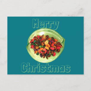 Feliz día de Navidad Fragrancia de la vida en colo