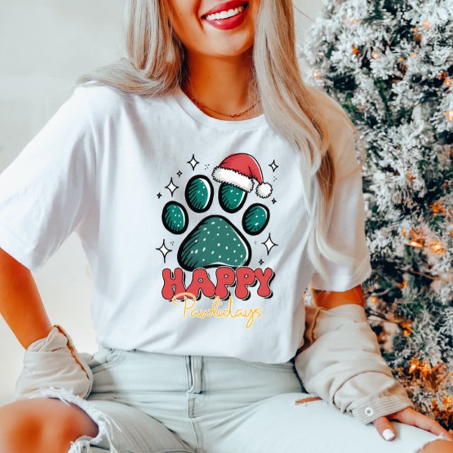 Feliz Día de Ocupación Santa Paw Imprimir camiseta (Subido por el creador)