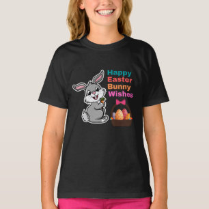 Feliz Día De Pascua Y Conejito Quiere Camiseta