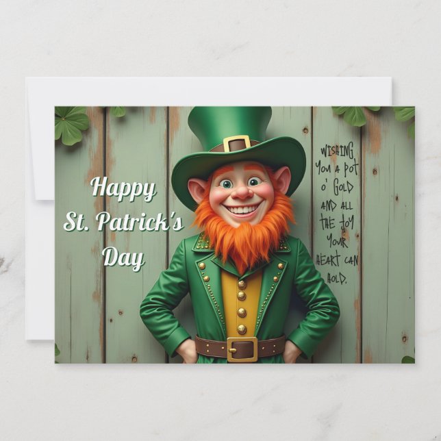 Feliz Día de San Patricio (Anverso)