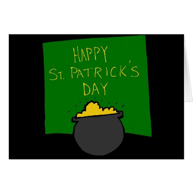 Feliz Día de San Patricio (Anverso (Horizontal))