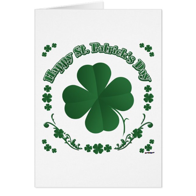 Feliz Día de San Patricio (Frente)