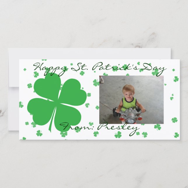 Feliz Día de San Patricio (Anverso)