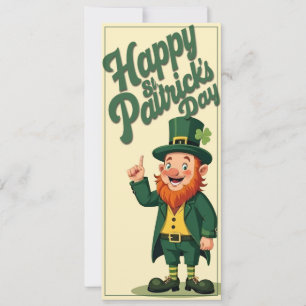 Feliz día de San Patricio, adorable duende