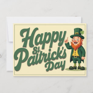 Feliz día de San Patricio, adorable duende