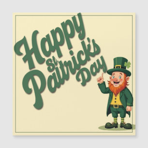 Feliz día de San Patricio, adorable duende