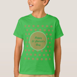 Feliz Día de San Patricio, camiseta de niño (verde