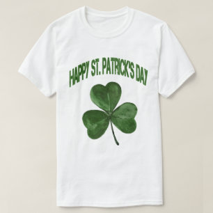 Feliz Día de San Patricio, camiseta Shamrock