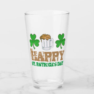 Feliz Día de San Patricio Cerveza Shamrock Clover