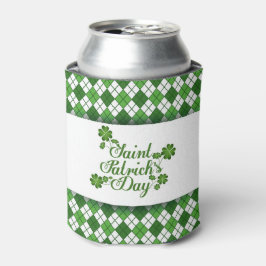 Feliz día de San Patricio enfriador de latas de tr
