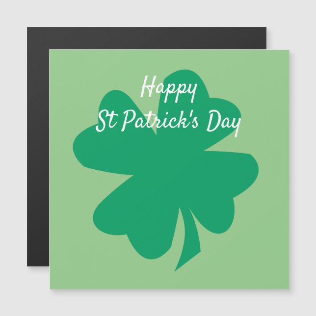 Feliz Día de San Patricio, Personalizado irlandés  (Anverso/Reverso)