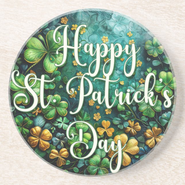 Feliz día de San Patricio Posavasos (Frente)
