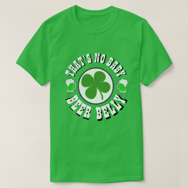 Feliz Día de San Patricio que no es camiseta de be (Diseño del anverso)