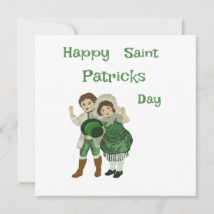 Feliz día de San Patricio Tarjeta Postal