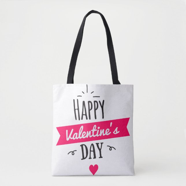 Feliz Día de San Valentín a la bolsa (Anverso)