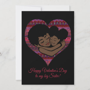 Feliz Día de San Valentín a la hermana mayor   Est