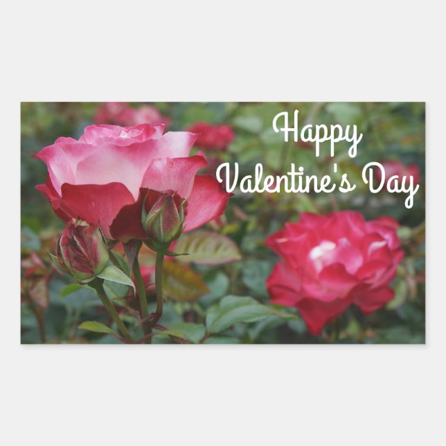 Feliz Día de San Valentín a los Pegatinas #1 (Anverso)