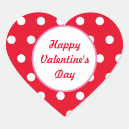 Feliz Día de San Valentín a los Pegatinas del cora