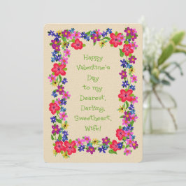 Feliz Día de San Valentín a mis esposas más amarga